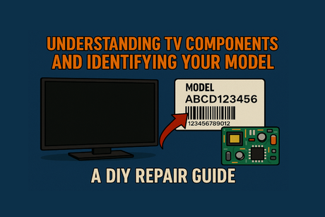 Understanding TV Components and Identifying Your Model: A DIY Repair Guide