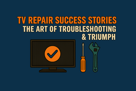 TV Repair Success Stories: The Art of Troubleshooting & Triumph