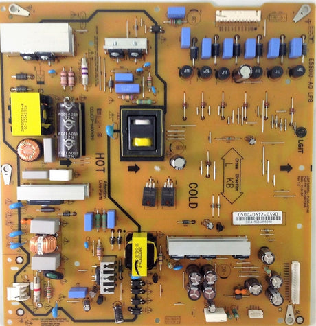 0500-0612-0390 Vizio TV Module, power supply, 3PCR00130A, PLDK-A214B, E550I-A0