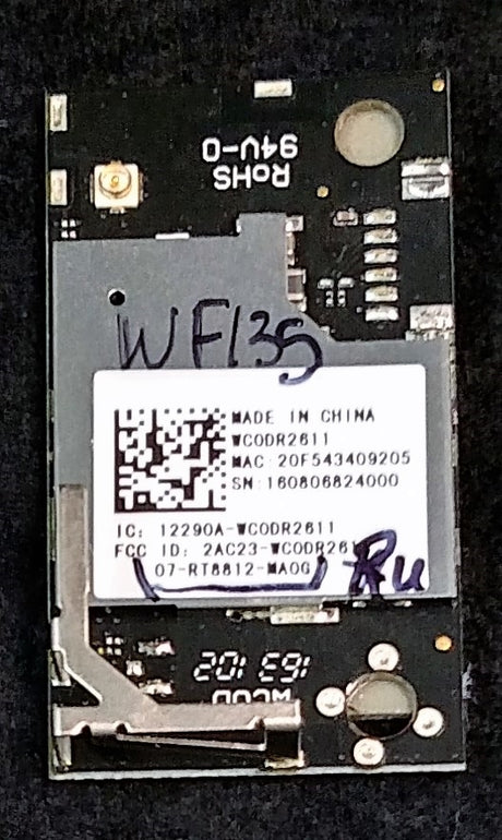 07-RT8812-MA0G Insignia Wi-Fi Board, WCODR2611, NS-48DR510NA17