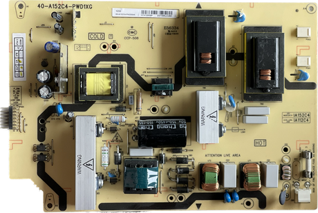 08-IA152C4-PW200AA TCL TV Module, Power Supply, 40-A1524C4-PWD1XG, L42FHDE30