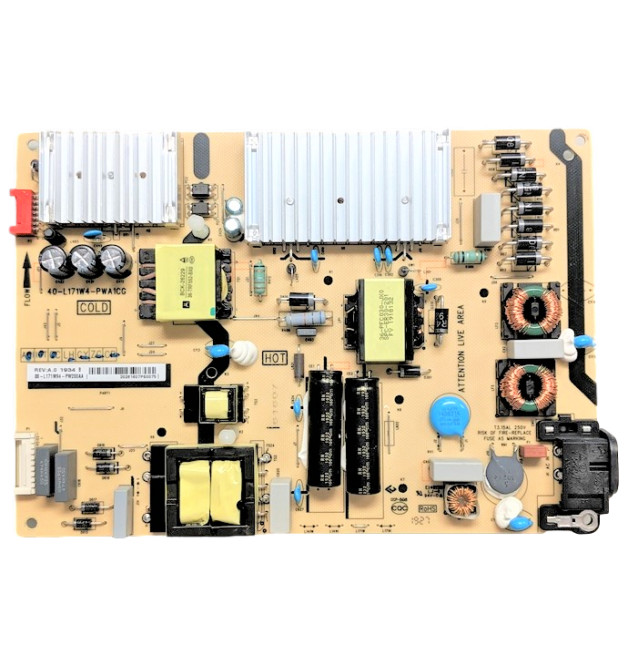 TCL 55S401 Power online Supply board 40-L14TH4-PWB1CG // 08-L14TWA2-PW220AN