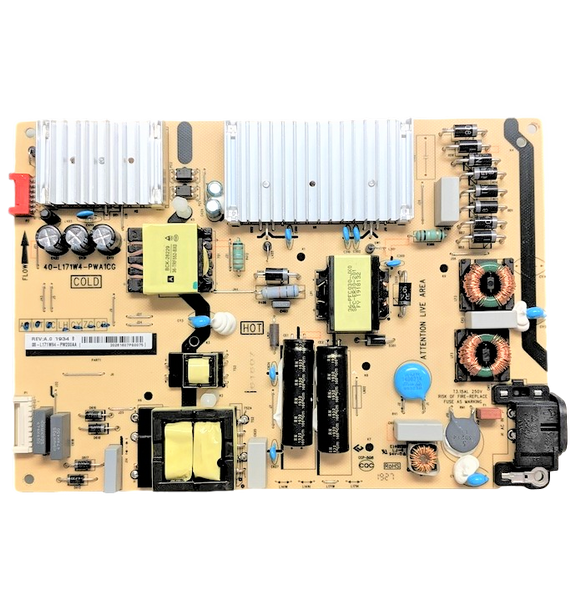 08-L171W94-PW200AA TCL Power Supply, 40-L171W4-PWA1CG, E148158, 65S423,  55S525