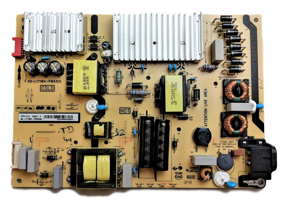 08-L171WD2-PW200ABTCLPowerSupply,40-L171W4-PWA1CG,CCP-508,65S425,65S423,65S421,65S431