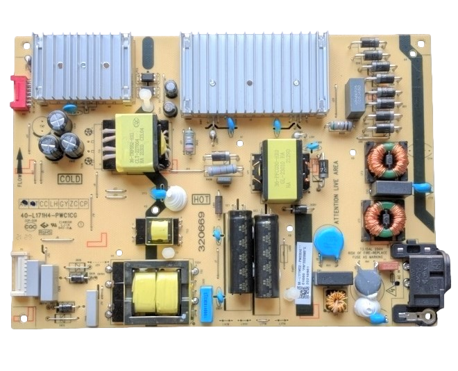 08-L171WD2-PW200AE TCL Power Supply, 20320669, 40-L171H4-PWC1CG