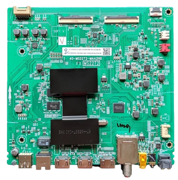 08-MS22T04-MA200AA TCL Main Board, 40-MS22T2-MAA2HG, 08-MS22T04-MA300AA,  43S421, 43S431