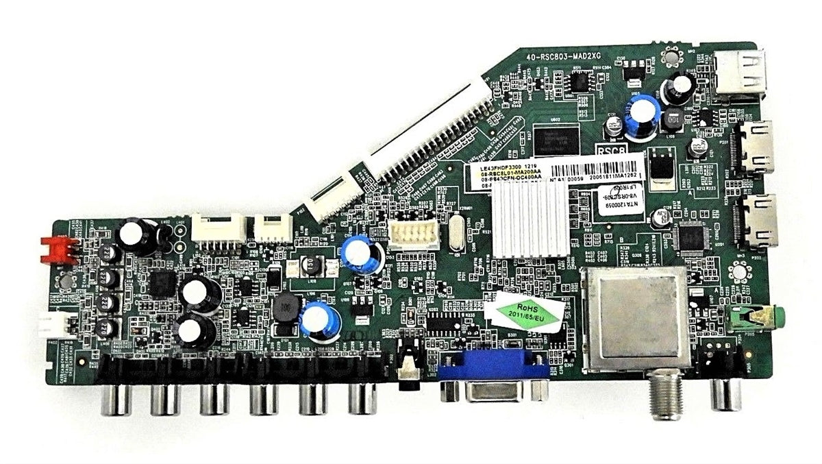 Tcl Module 08-RSC8L01-MA300AA TCL TV Module, Main, 40-ASC803-MAD2HG, 08-SS43CFN ...