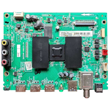 08-UX38003-MA200AA TCL Main Board, 08-UX38003-MA200AA, 08-CS55TTL-LC200AA, 08-UX38003-MA300AA, 40-UX38NA-MAG2HG, 55FS3850