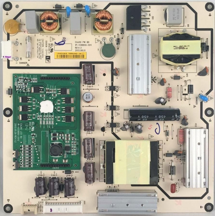 09-40CAJ000-00 Vizio TV Module, power supply, 1P-1133800