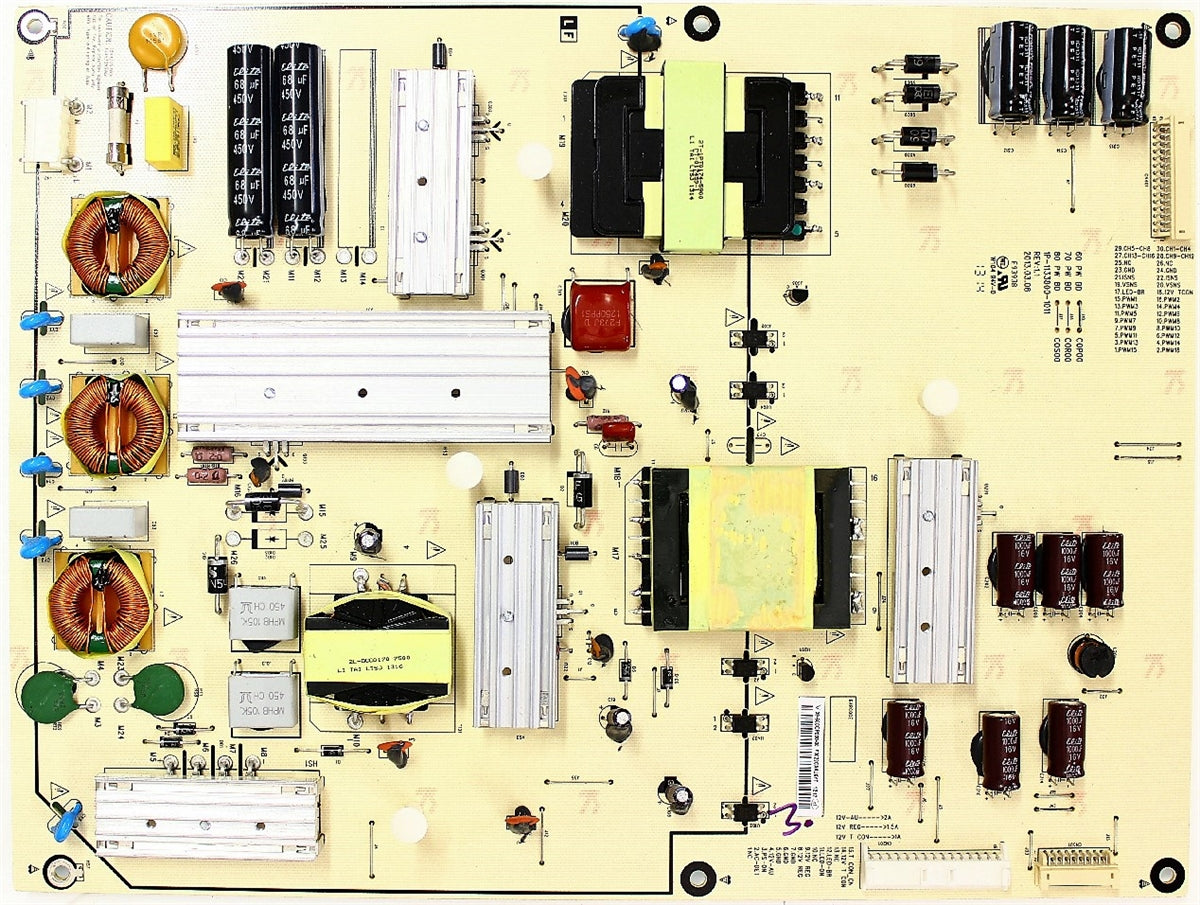 Vizio Power Supply selling Board E600I-A3 REV:1.2 1P-1139800-1012