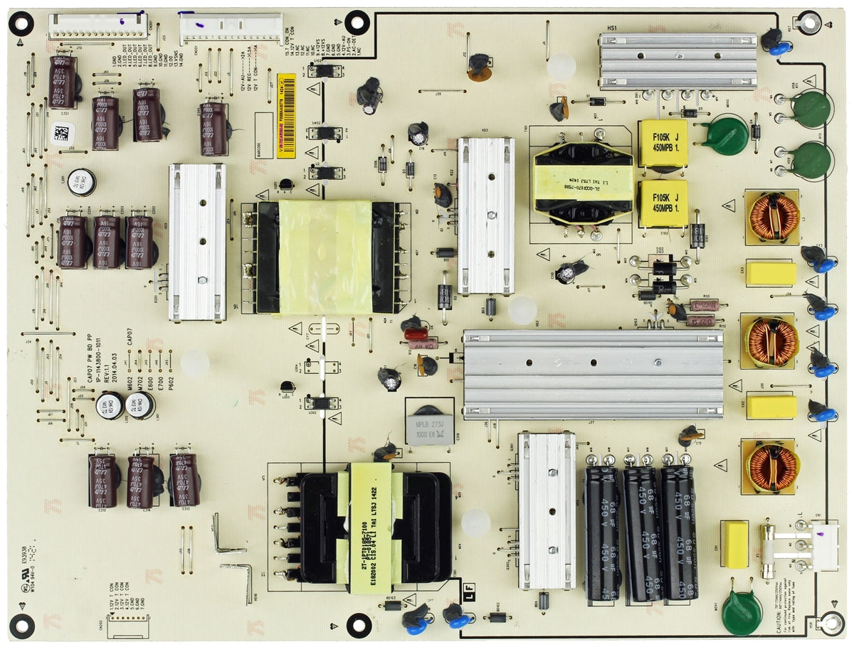 09-70CAR050-00 Vizio TV Module, power supply, 1P-1143800-1011, M702I-B3