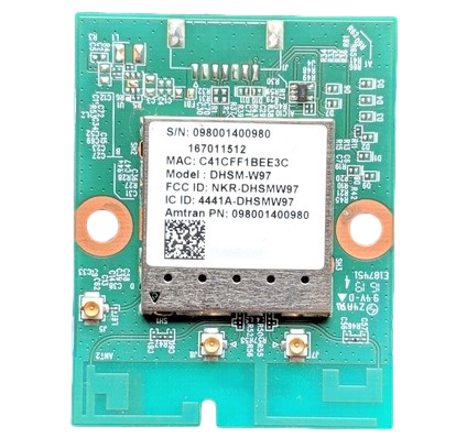 0980-0140-0980 Vizio Wi-Fi Board, DHSM-W97, 167011512, E48-D0