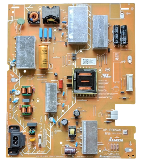 1-009-800-21 Sony Power Supply, AP-P265AM, 2955070605, 100980021, KD-50X80J, KD-50X85J