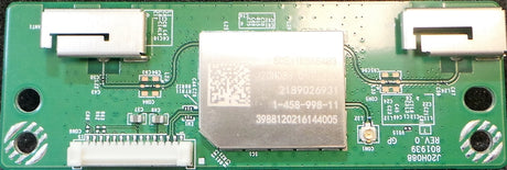 1-458-998-11, 145899811 Sony Wi-Fi Board, 1-458-966-11, J20H088, XBR-65X850F, XBR-75X830F, XBR-85X850F, XBR-75X850F, XBR-65A8F, XBR-65X900F, XBR-55X900F, XBR-55A8F, XBR-65X800G, XBR-75X800G, KD-75X780F, KD-65X750F, KD-55X750F