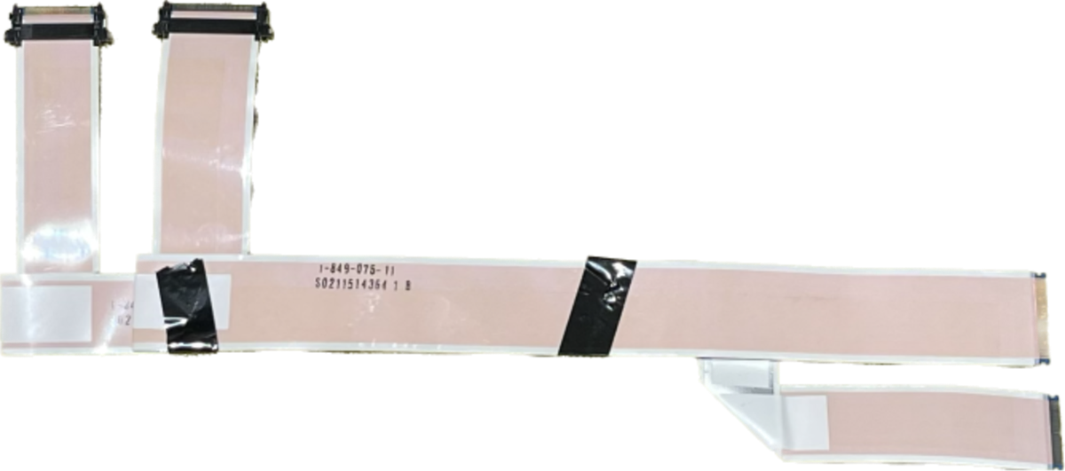 1-849-075-11 1-849-076-11 Sony Flexible Flat LVDS ribbon cables, 41pin 51 pin, from main board to tcon board XBR-55X810C