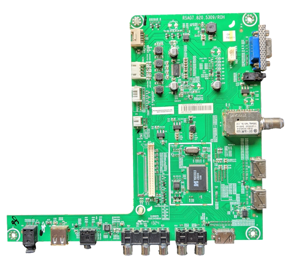 166788 Hisense Main Board, RSAG7.820.5309/R0H, 46K360