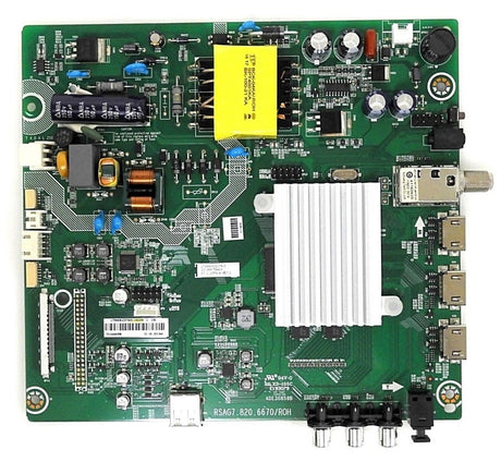 192207 Hisense Main Board, RSAG7.820.6670/ROH, 192205, XD-105C, 40H4C1