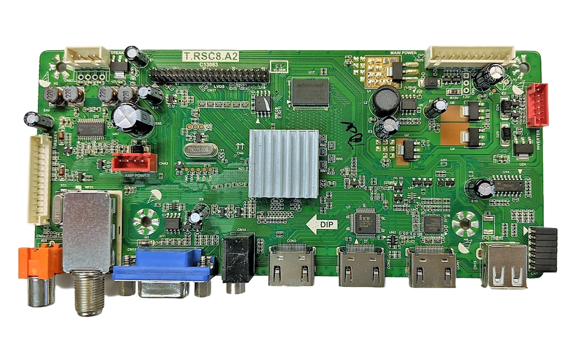 1CNCT201310045 Sceptre Main Board, V500HT1-PE8, T.RSC8.A2, X505BV-FMDR