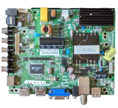 201065 Hisense Main Board / Power Supply, TP.MS3393.PB851, M162032, 40H3C1