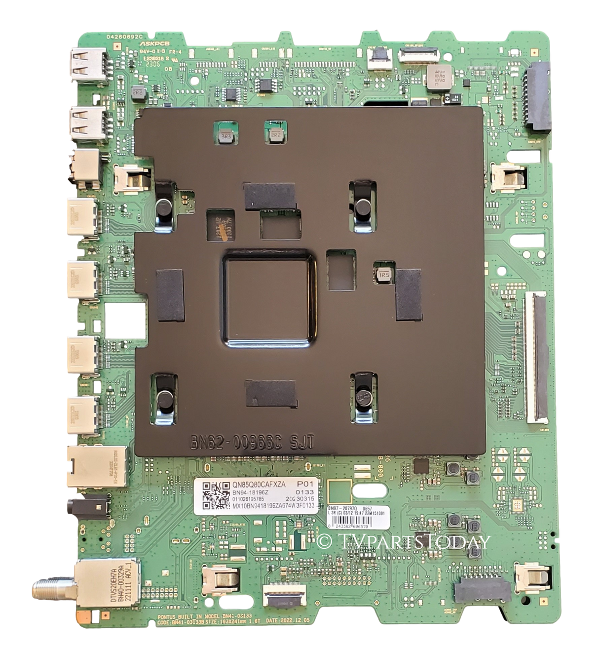 BN94-18196Z Samsung Main Board, BN94-18196Z, BN97-20797Q, BN41-03133B, QN85Q80CAF, QN85Q80CAFXZA