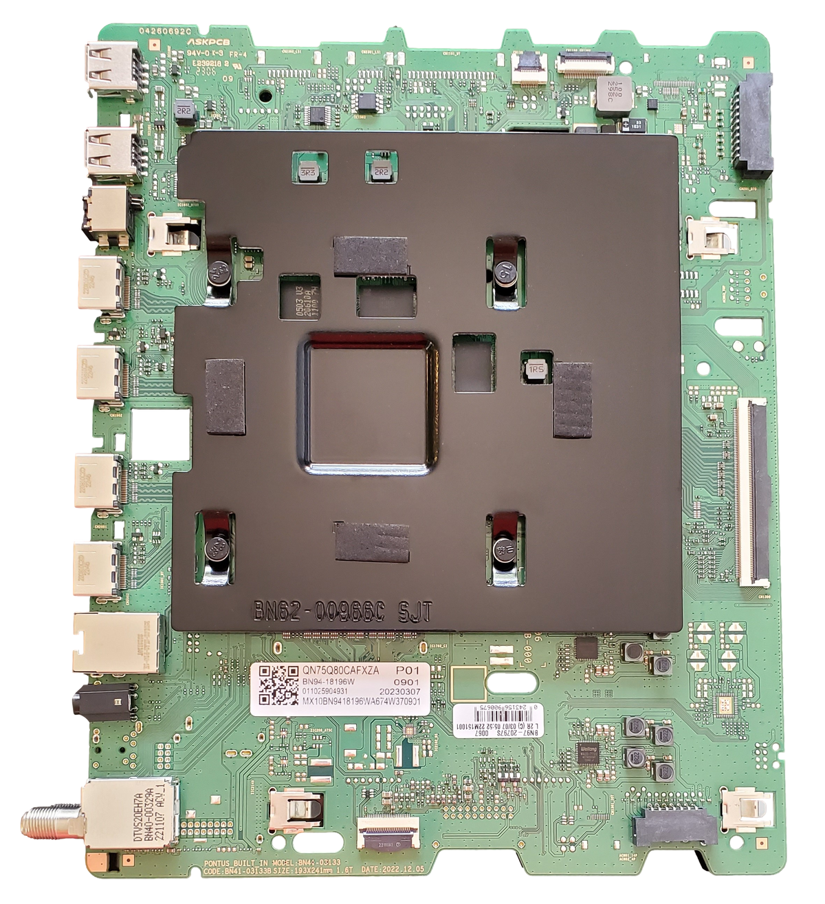 BN94-18196W Samsung Main Board, BN97-20797S, BN41-03133B