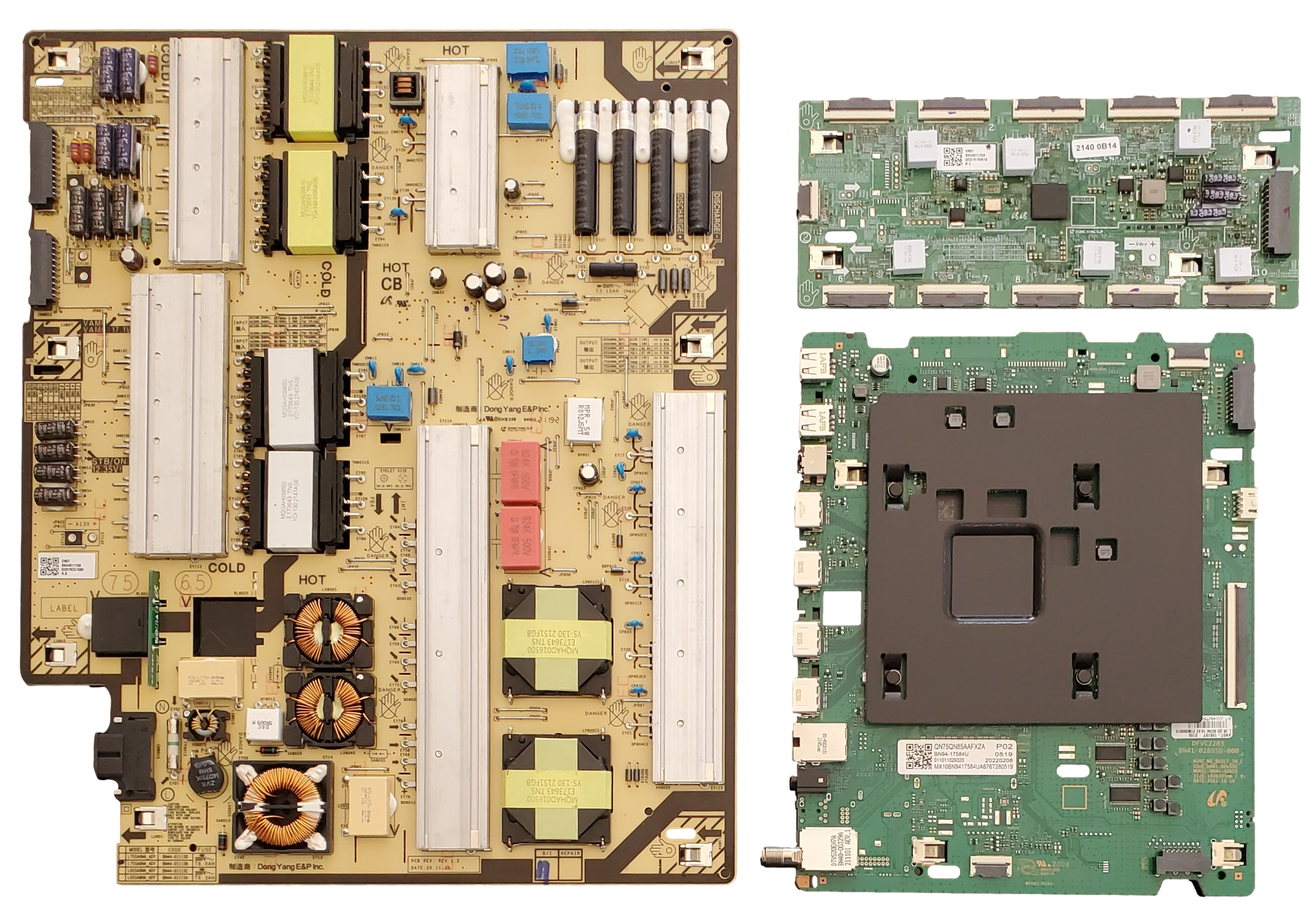 QN75QN85AAFXZA Samsung TV Repair Parts Kit, BN94-17584U Main Board