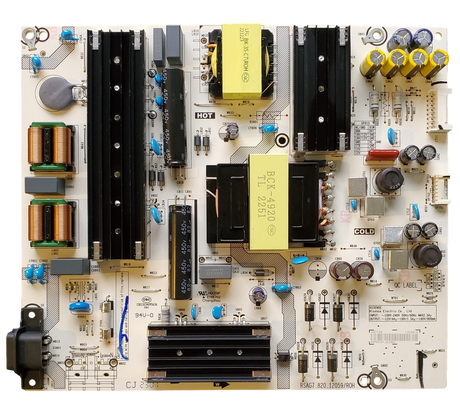 337159, Hisense Power Supply Board, RSAG7.820.12059/ROH, 70R6E4, 70A65H