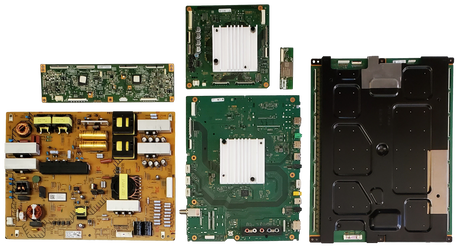 XBR-65Z9D Sony TV Repair Parts Kit, A-2094-445-A Main Board, 1-474-668-11 Power Supply, A-2094-412-A DPA Board, 6B01B00343000 T-Con, A-2119-309-A LED Driver, 1-458-912-11 Wifi, XBR-65Z9D