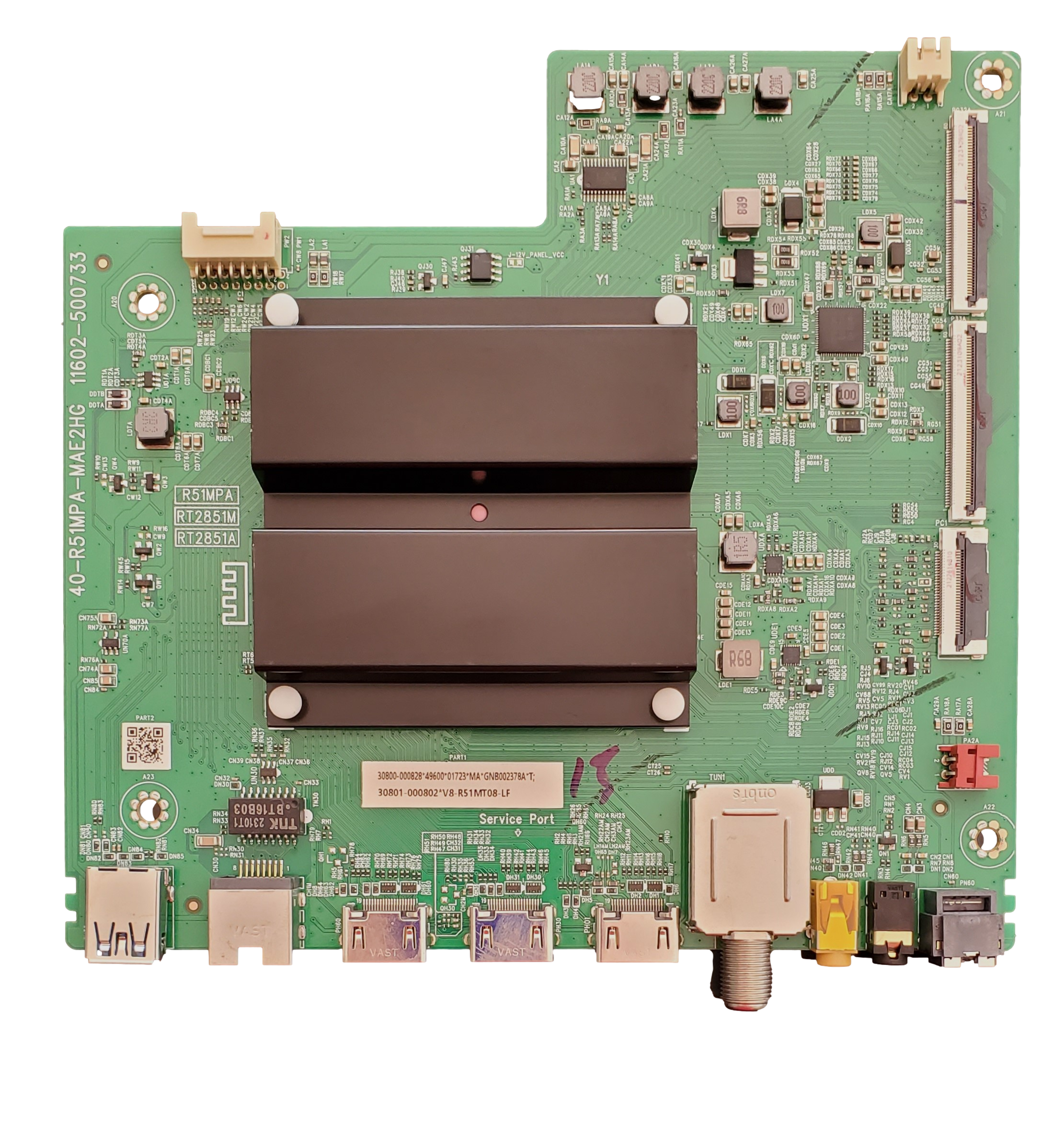 PIECES DETACHEES: Carte mère Tv Thomson 55DC760 55UC6596 40-MT58CU-MAD4HG- D'occasion en très bon état PIECES DETACHEES: Carte mère Tv Thomson 55DC760 55UC6596 40-MT58CU-MAD4HG- D'occasion en très bon état