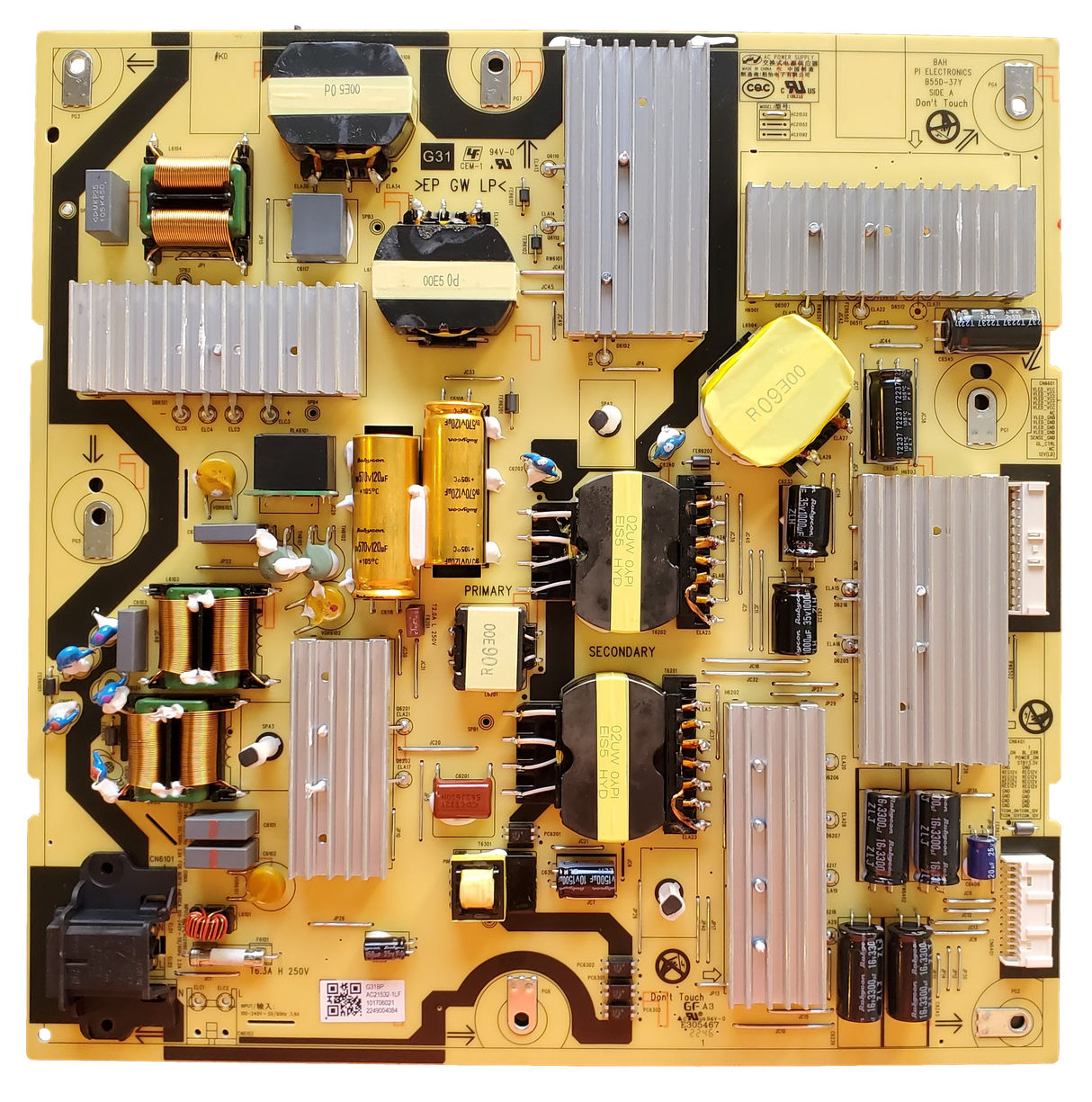 1-017-060-21 Sony Power Supply, 101706021, AC21532-1LF, G31BP, XR-55X90L