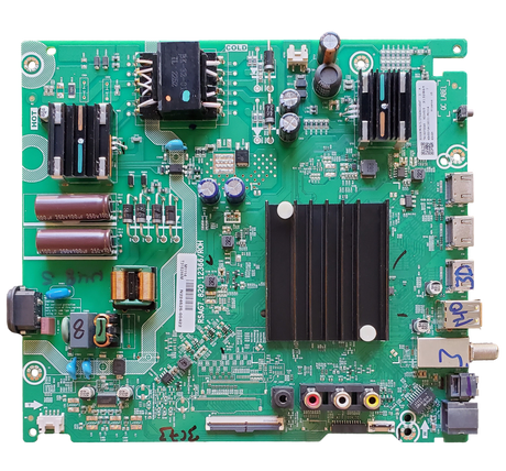 333481 Hisense Main / Power Supply Board, 315287,315286,43A53FUA(0011), RSAG7.820.12366/ROH , 43A6H, 43A65H