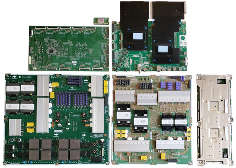 86QNED99UPA LG TV Repair Parts Kit, EBT66734701 Main Board, EAY65898121 Power Supply, EAY65898122 Power Supply, HV860SUB-E1D T-Con, EBR33087501 LED Driver, EAT65164802 Wifi, AUSFLJR, 86QNED99UPA