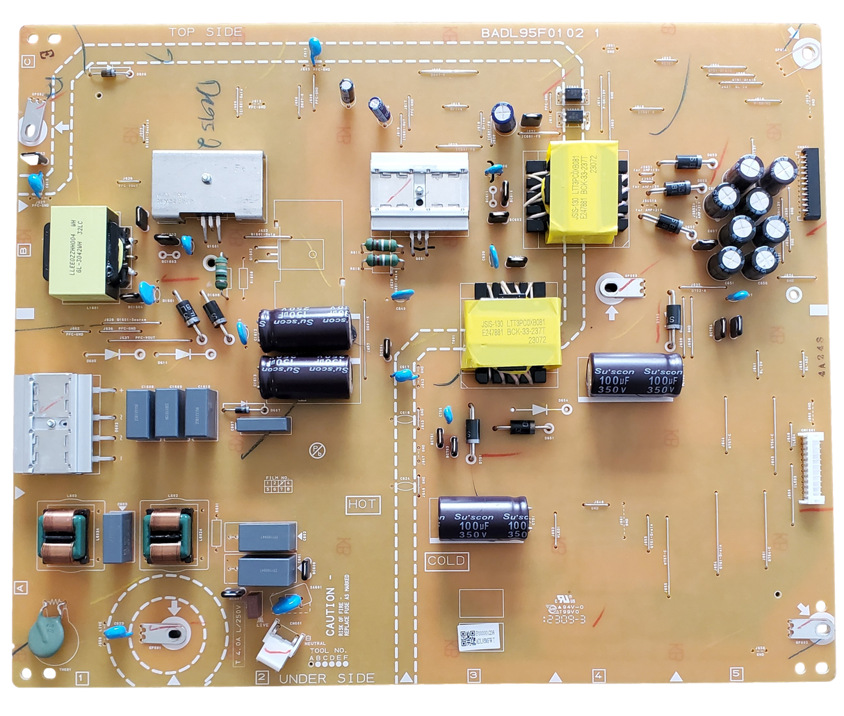 CADL95MPW001P Phillips Power Supply, ADL95MPW-001, ADL96MPWT, BADL95F0102 1, 75PUL7552/F7