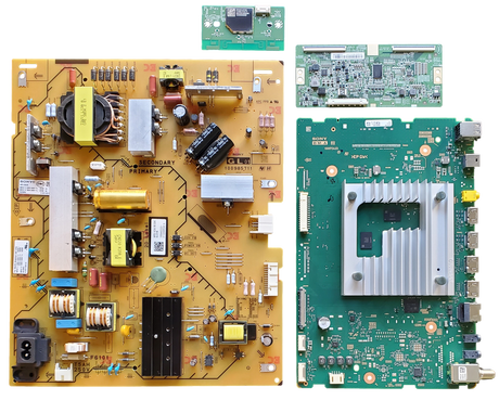 KD-55X80K Sony TV Repair Parts Kit, A-5042-741-A Main Board, 1-004-422-22 / 21 Power Supply, 1-014-107-12 T-Con, 1-005-419-11 Wifi, KD-55X80K