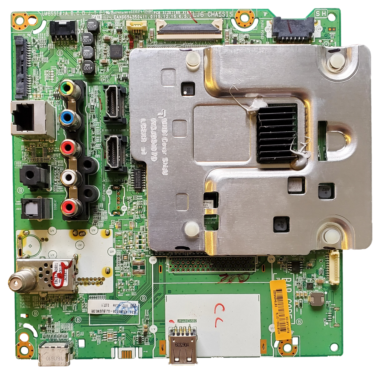 EBT64256022 LG Main Board, EAX66943504 (1.0), 43UH610A, 43UH610A-UJ.BUSWLOR