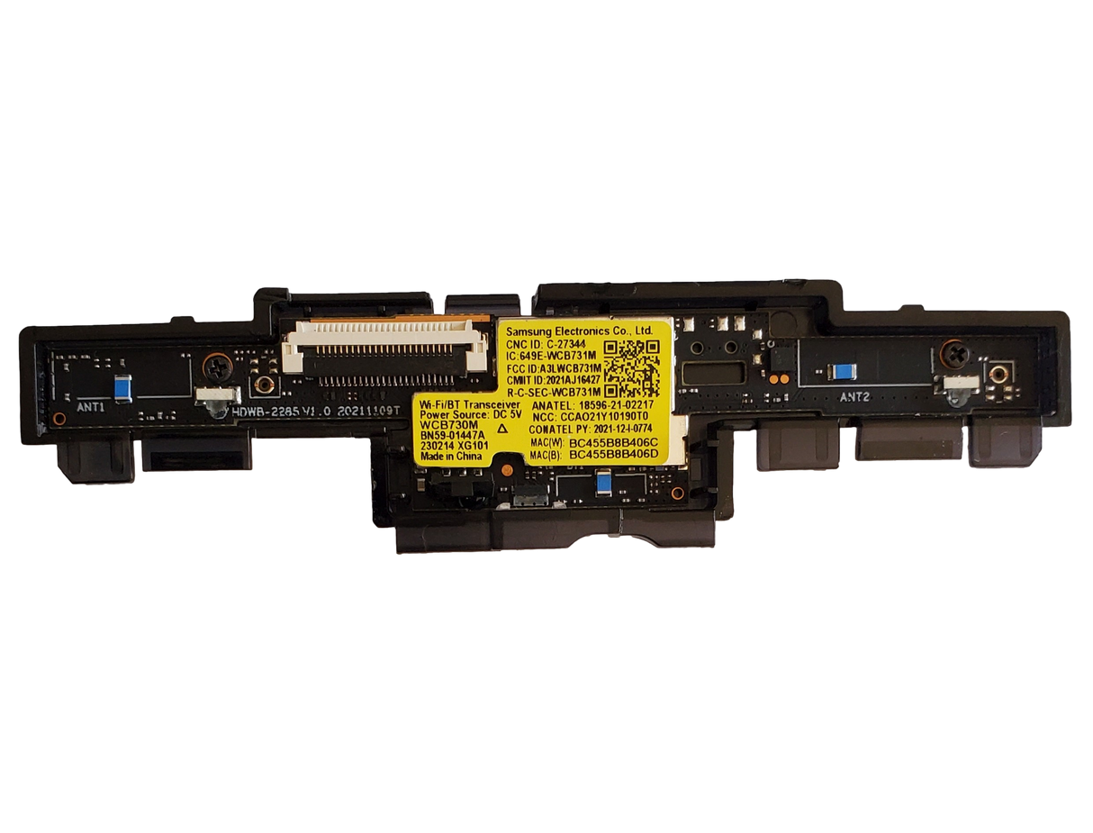 BN59-01447A Samsung Wi-Fi and Bluetooth Wireless Module, WCB731M , QN65S90CDFXZA, QN65S95BAFXZA, QN77S90CAFXZA, QN83S90CAEXZA