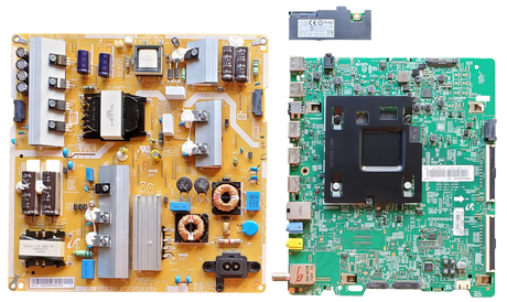 UN55MU6300FXZA Samsung TV Repair Parts Kit, BN94-12037A Main Board, BN44-00807A Power Supply, BN59-01264A Wifi, FA01, UN55MU6300FXZA