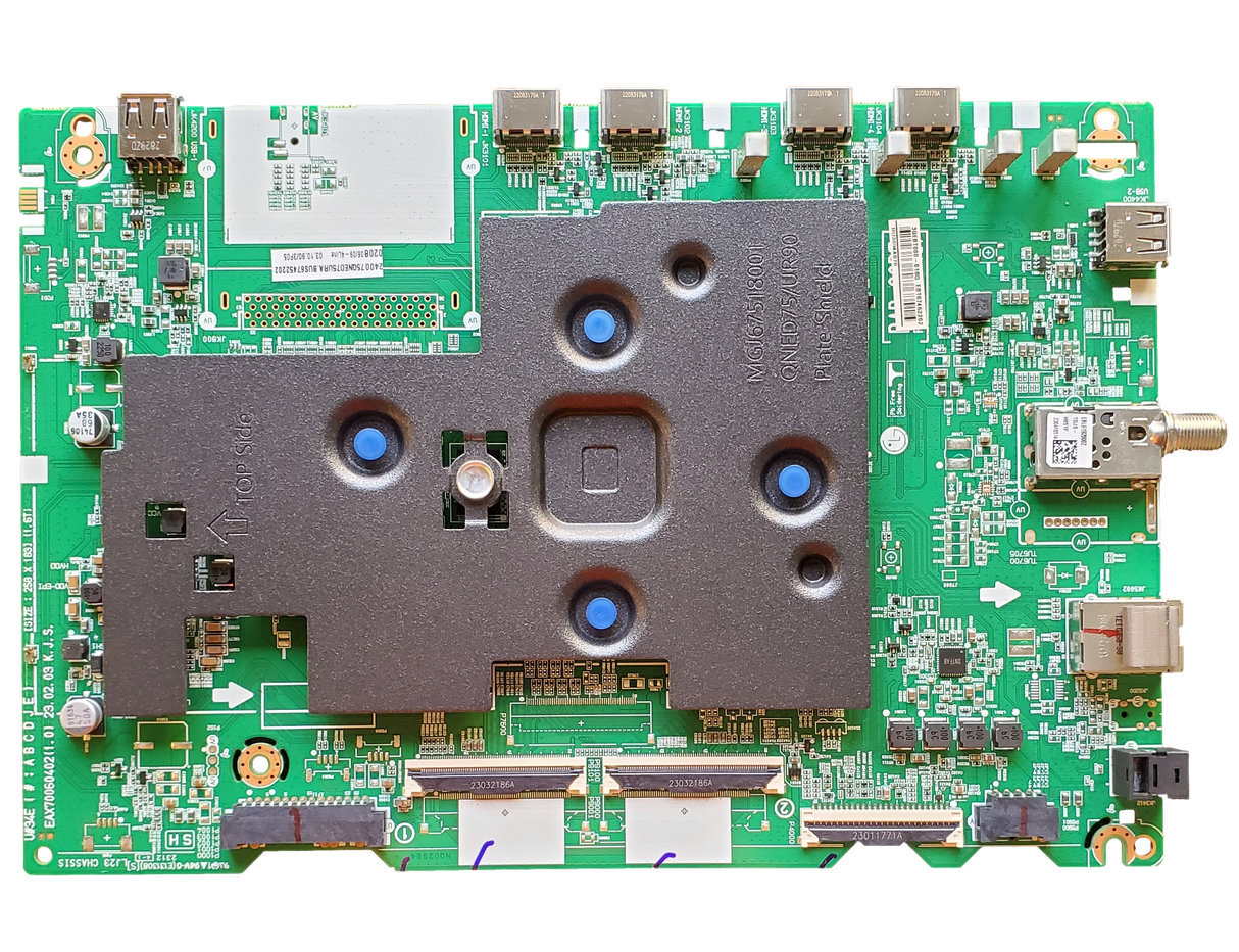 EBT67452202 LG Main Board, EBT67452202, EAX70060402 (1.0), 75QNED75URA, 75QNED75URA.BUSFLKR