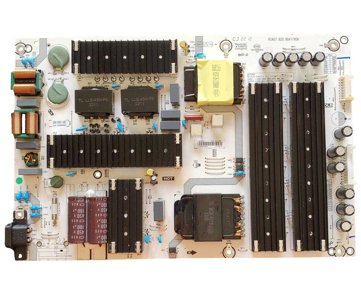 302580 Sunbrite Power Supply, RSAG7.820.8847/ROH, SB-V3-65-4KHDR-BL