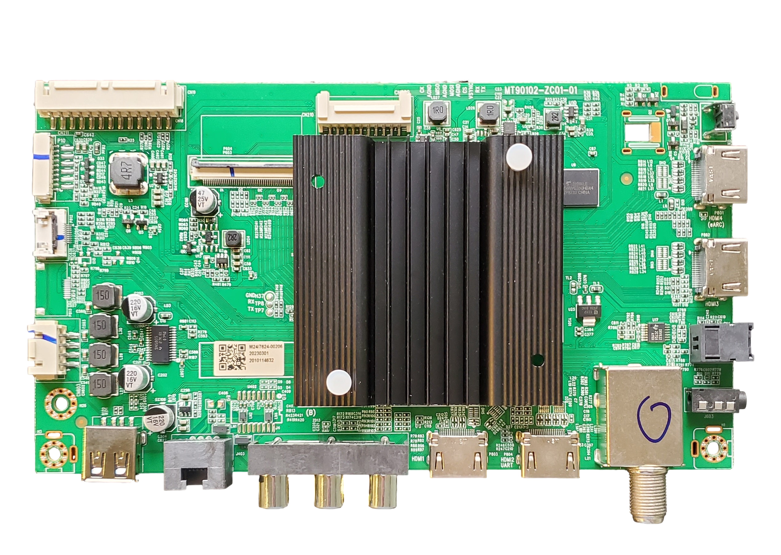 レンジボード　IDC マービンオーブン 515C90102M05 Roku Main Board, MT90102-ZC01-01, 65R4A5X, 50R4A5X