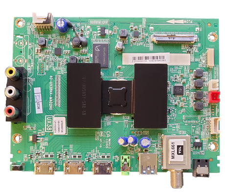 50FS3850TEAA-MAIN, TCL Main Board, 40-UX38NA-MAG2HG, GT0000013A, V8-UX38001-LF1V023(D1), 50FS3850TEAA