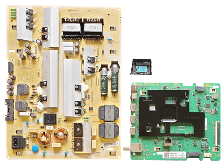 UN85CU7000FXZA Samsung TV Repair Parts Kit, BN94-18054L Main Board, BN44-01065B Power Supply, BN59-01371A Wifi, UN85CU7000FXZA CB01, UN85CU7000FXZA