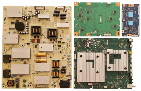 XR-85X90L Sony TV Repair Parts Kit, A-5056-903-A Main Board, 1-017-063-21 Power Supply, 1-017-170-11 T-Con, A-5052-303-A LED Driver, XR-85X90L, XR-85X90CL