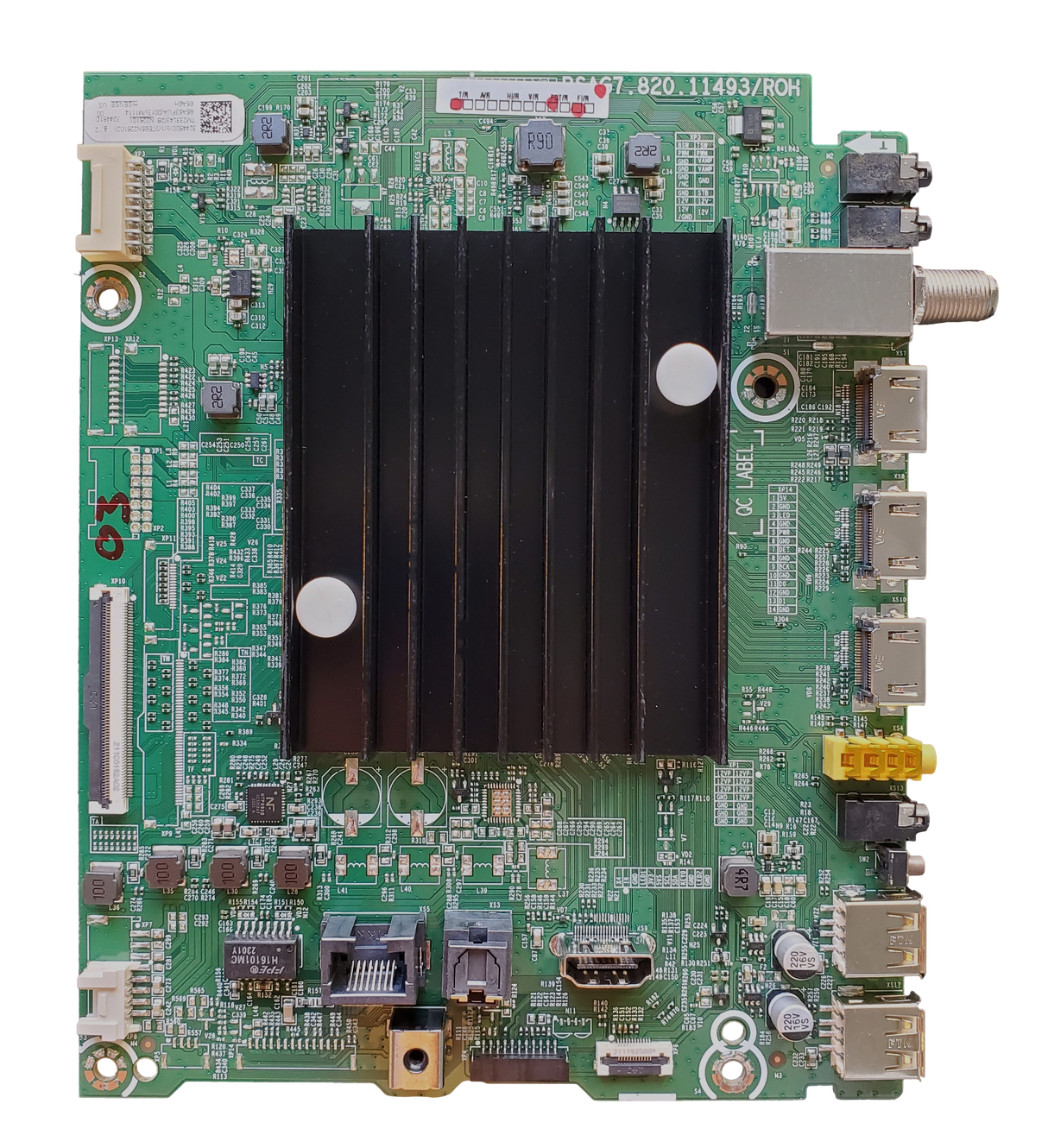 316007, Hisense Main Board, 324451, 332232, RSAG7.820.11493/ROH, 65A53FUA(0013), 65A6H