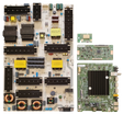 85A6H Hisense TV Repair Parts Kit, 326972 / 315846 Main Board, 315841 Power Supply, 55.85T14.C06 T-Con, 1265032 Wifi, 85A6H