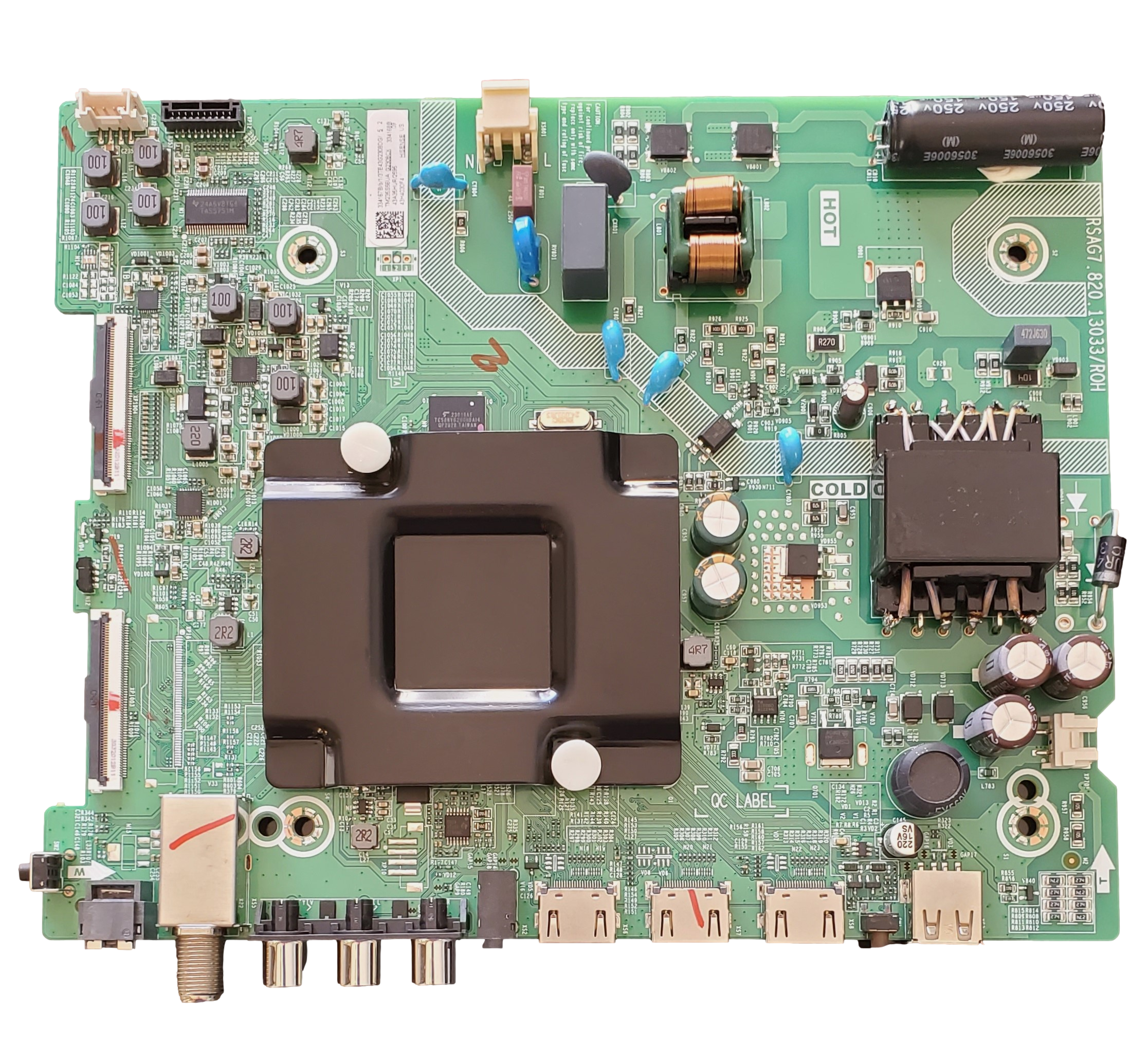 334167 Hisense Main Board, RSAG7.820.13033/ROH, 43H4030F4 – TV