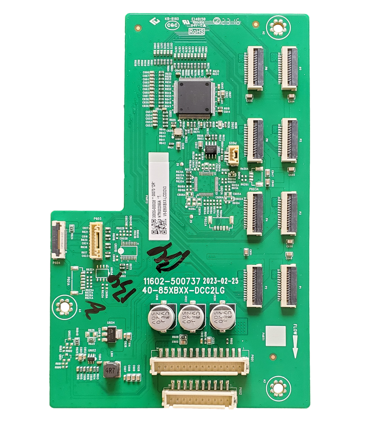 30835-000038 TCL LED Driver, V8-E86XBXX-LCD32V3, 75QM850G, 85QM850G