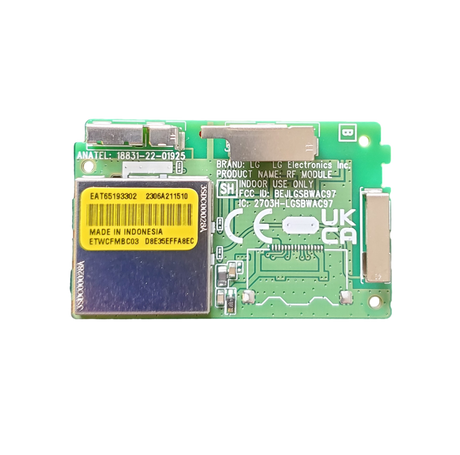 EAT65193302, LG Wi-Fi Board, LGSBWAC97, 65QNED80URA, 50QNED80URA, 55QNED80URA