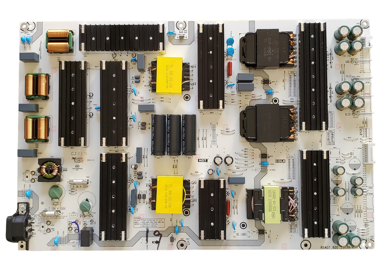 336845, Hisense Power Supply, 13039-B, RSAG7.820.13039/ROH, 75U8K