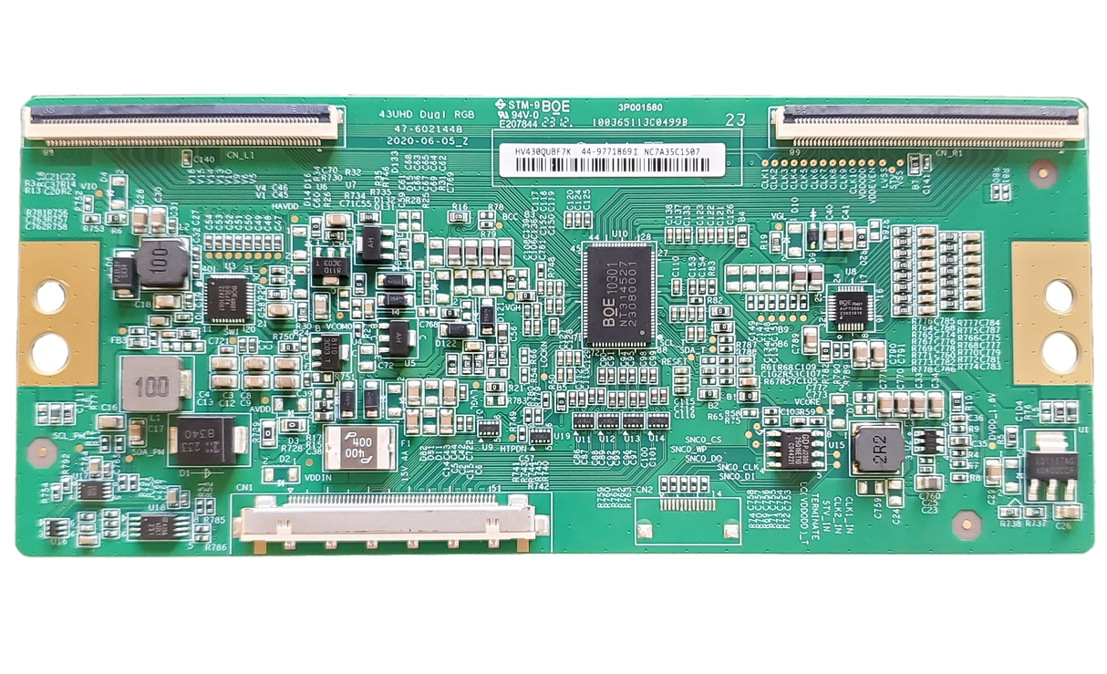 HV430QUBF7K, Sony T-Con Board, 44-9771869C, KD-43X80K